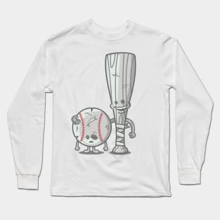 Bat-tered Long Sleeve T-Shirt